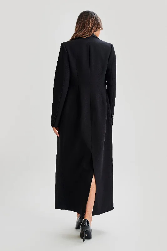 Carver Suiting Coat - Black