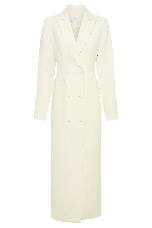 Carver Suiting Coat - Ivory