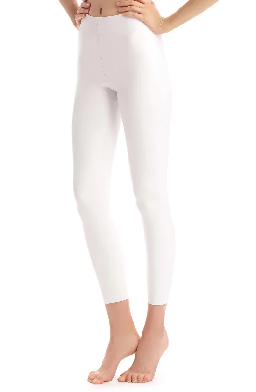 COMMANDO FAUX LEATHER LEGGING WHITE