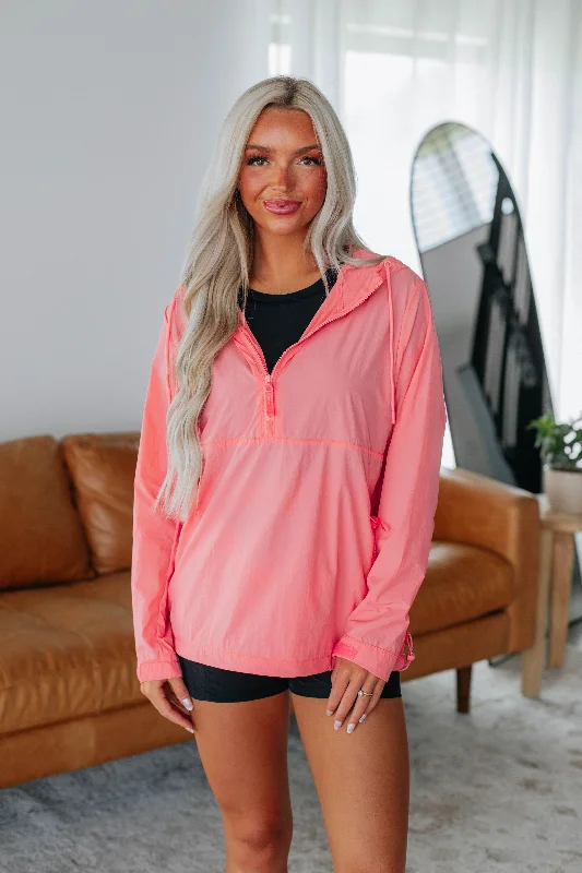 Gracelyn Lightweight Jacket - Watermelon