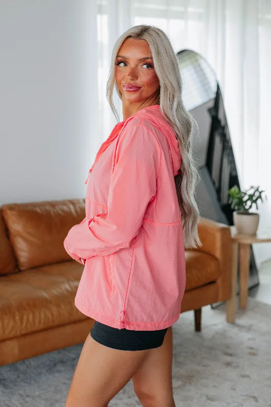 Gracelyn Lightweight Jacket - Watermelon