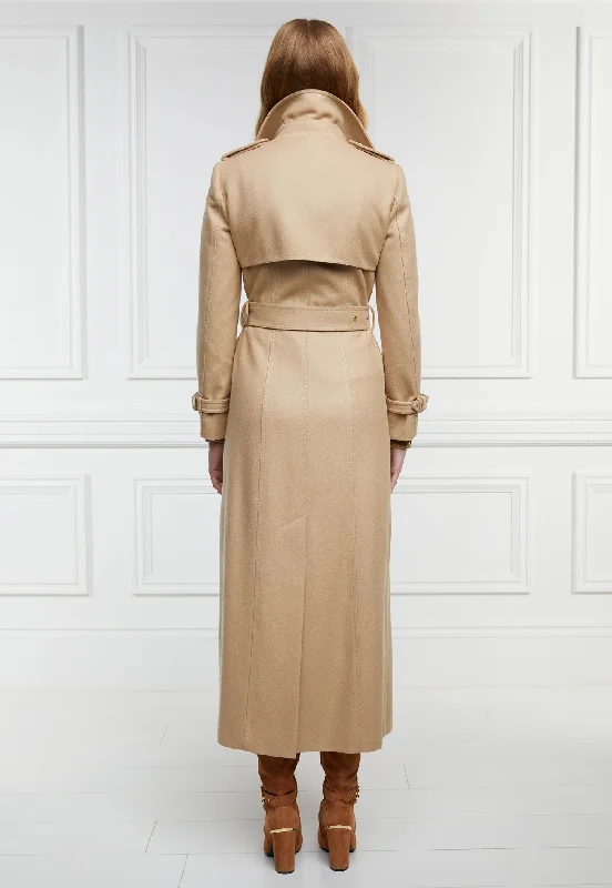 Marlborough Trench Coat Full Length - Camel