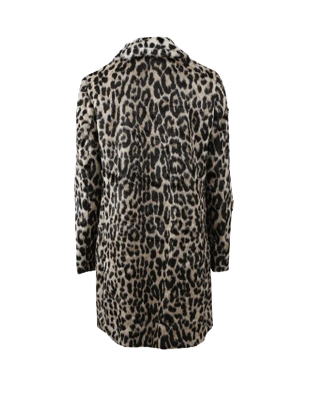 Leopard Long Coat