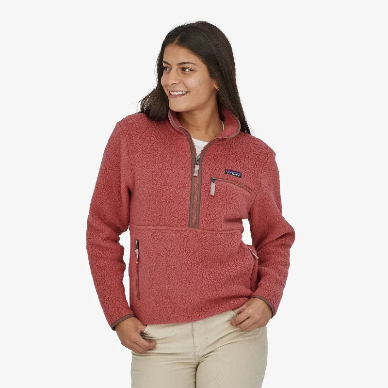 Retro Pile Fleece Marsupial (Rosehip)