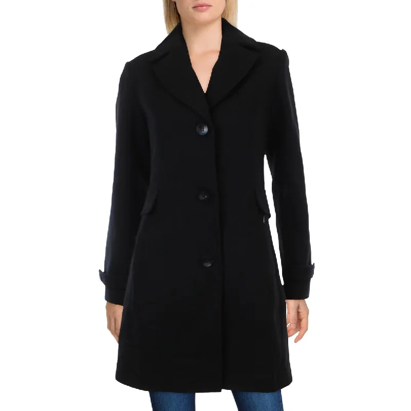 Vince Camuto Womens Warm Midi Wool Coat