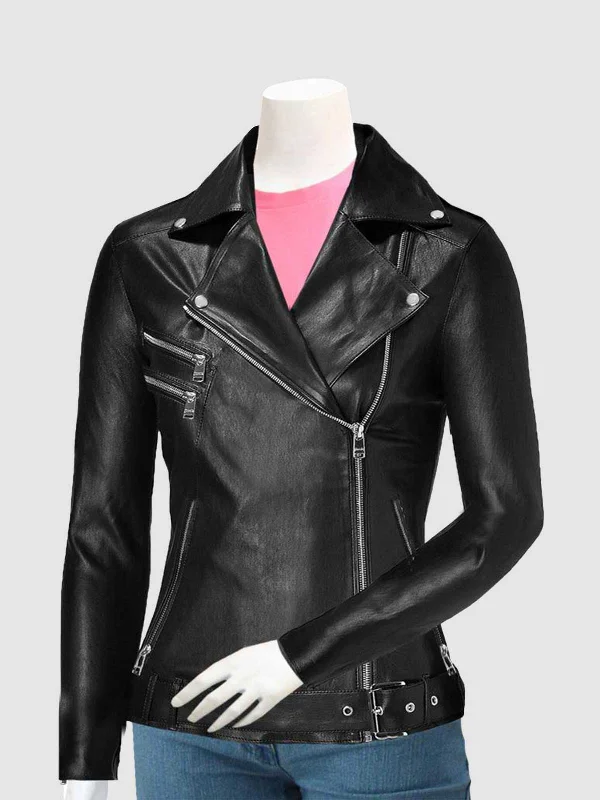 Classic Leather Zipper Jacket