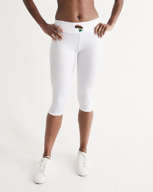 AKH African Motherland Women's Mid-Rise Capri