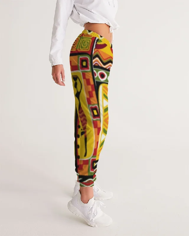 AKH African Mural Art Women's Track Pants