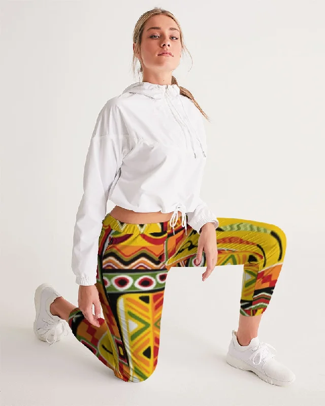 AKH African Mural Art Women's Track Pants