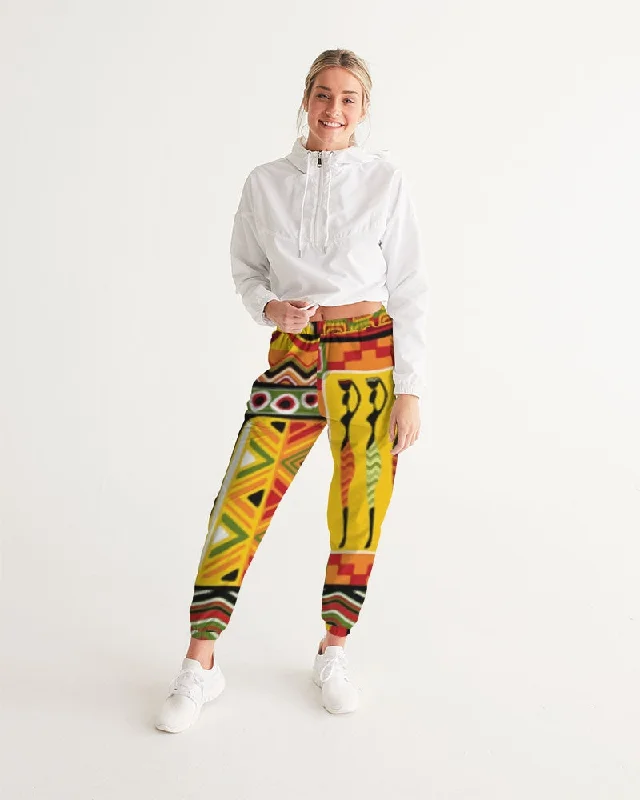 AKH African Mural Art Women's Track Pants