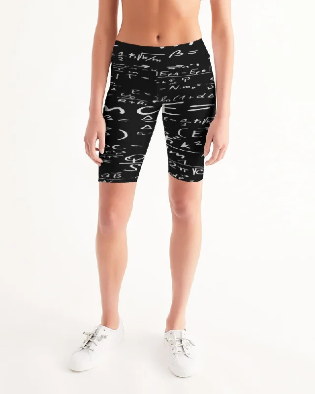 AKH E = MC squared Women's Mid-Rise Bike Shorts