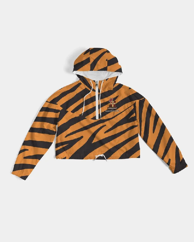 AKH Tiger Women's Cropped Windbreaker