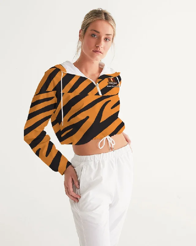 AKH Tiger Women's Cropped Windbreaker