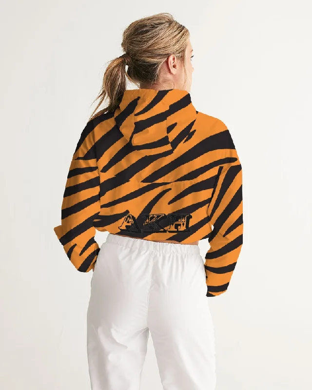 AKH Tiger Women's Cropped Windbreaker