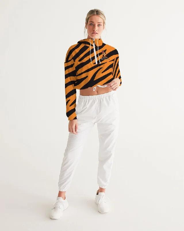 AKH Tiger Women's Cropped Windbreaker