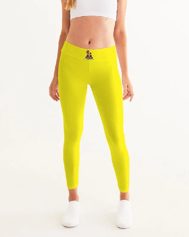 AKH Yellow Women's Yoga Pants