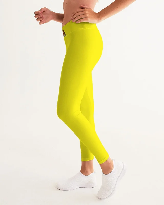 AKH Yellow Women's Yoga Pants