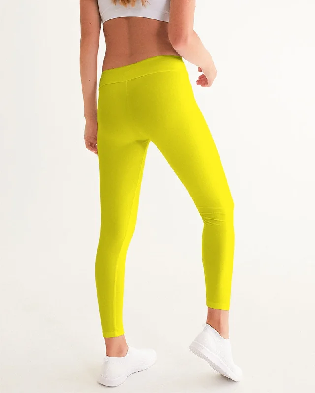 AKH Yellow Women's Yoga Pants