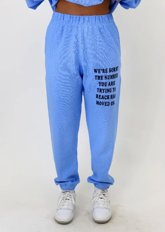 Boys Lie 1-800 Revamped Mac Slim Sweatpants ★ Blue