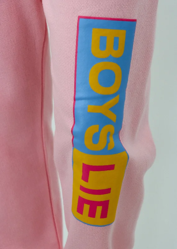 Boys Lie Better Half Mac Slim Sweatpants ★ Pink