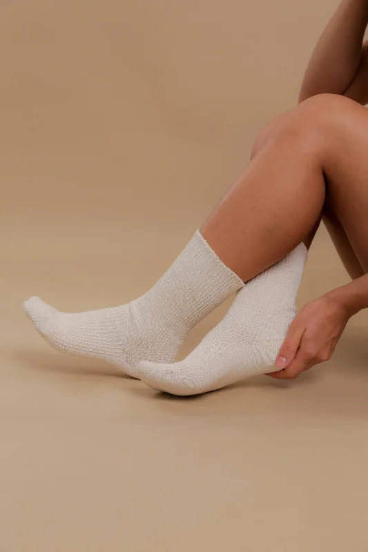 Elite Elastic-Free 100% Cotton Socks (2pairs/pack)