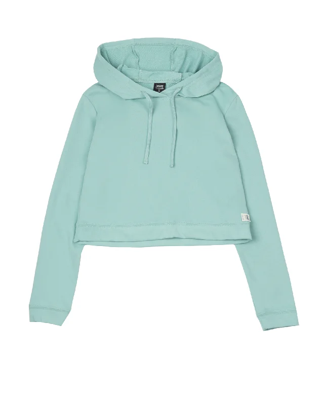 Gaby Cropped Pullover Hoodie Sweatshirt