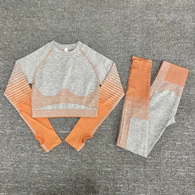 orange set 2 pcs / S / China