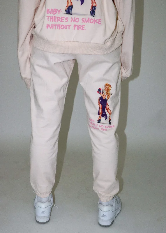 Boys Lie Shoot Your Shot Sweatpants ★ Pink