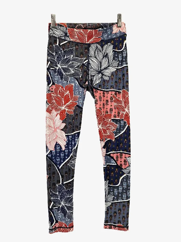 The Upside Patchwork Floral Activewear Leggings Size S