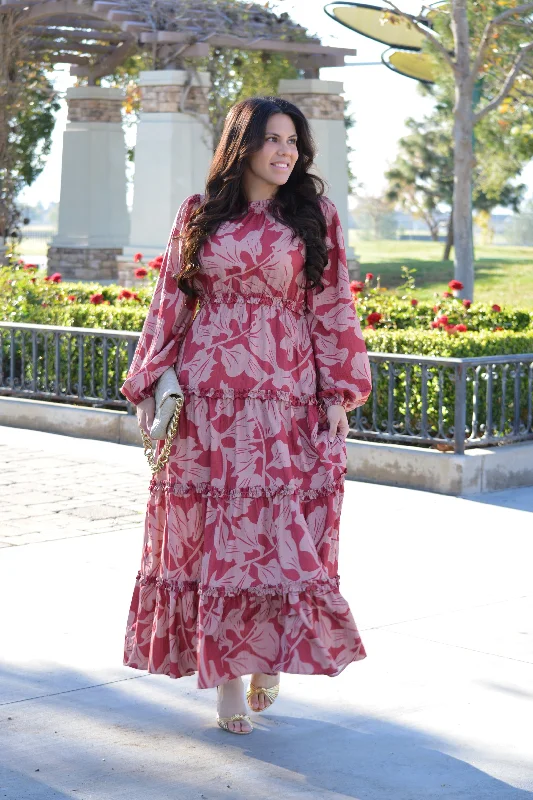 Avery Floral Maxi Dress