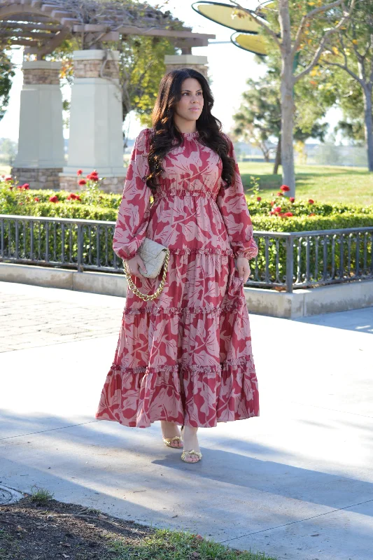 Avery Floral Maxi Dress