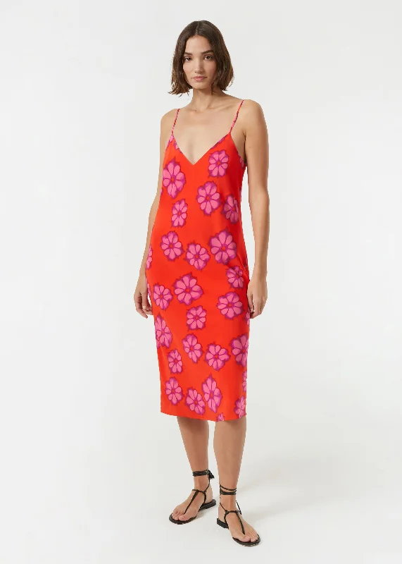 Kat Dress | Scarlet Bombay Bloom