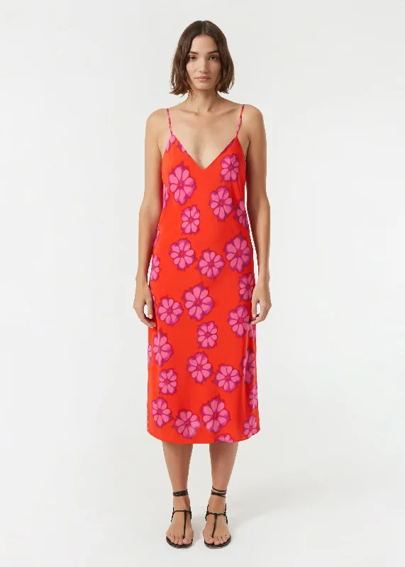 Kat Dress | Scarlet Bombay Bloom