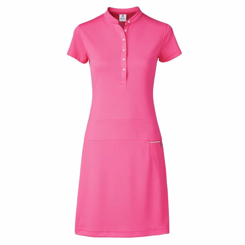 New Daily Sports Selena Cap Sleeve Golf Dress - Pink  MSP$119.50