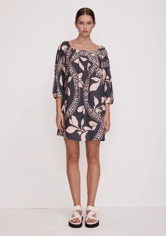 Samira Linen Dress_Print