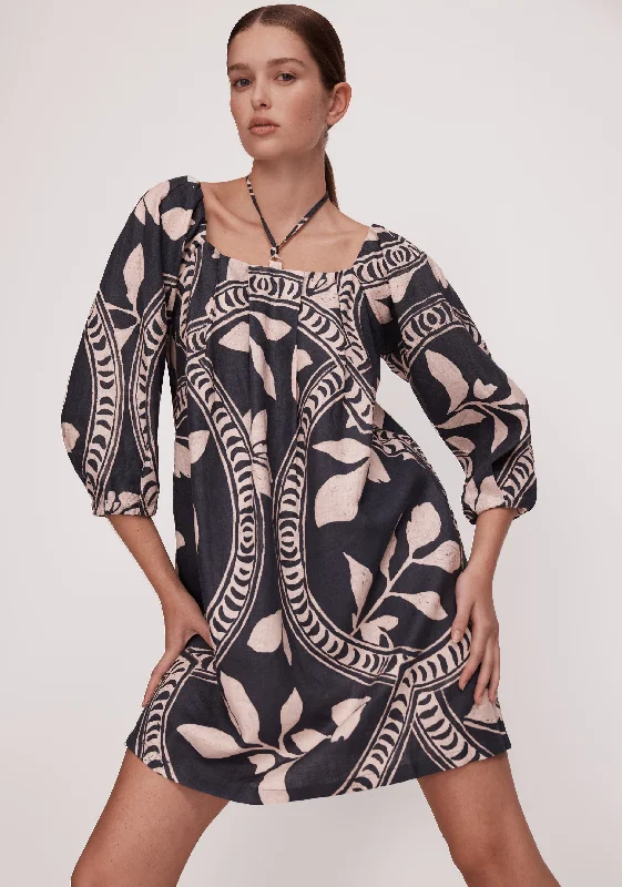 Samira Linen Dress_Print