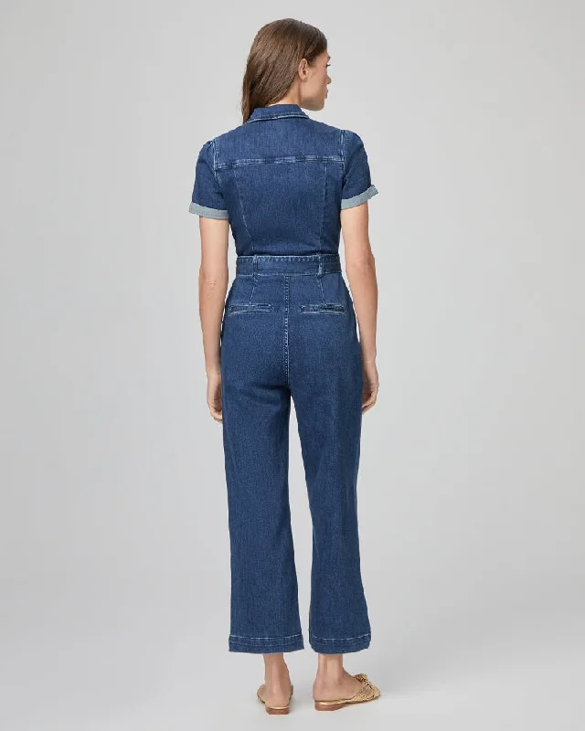 PAIGE ANAESSA SHORT SLEEVE JUMPSUIT - JELINA