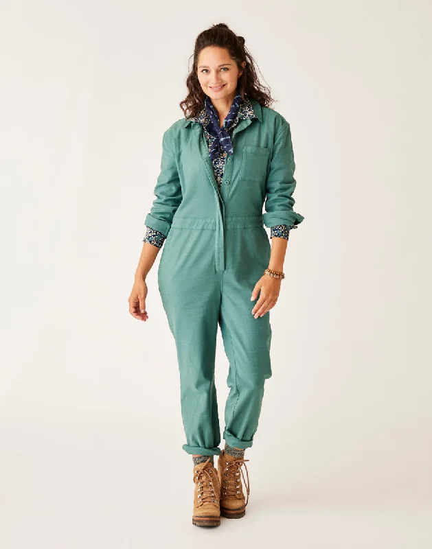 Bedford Jumpsuit: Forest