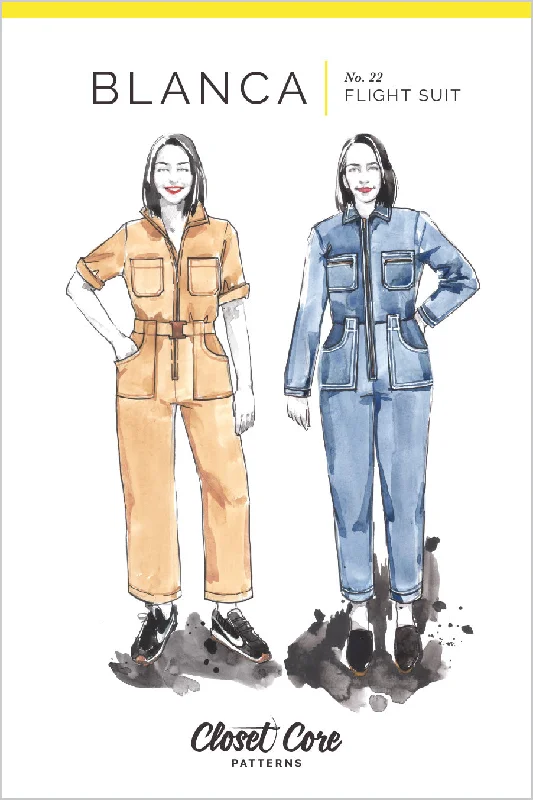 Closet Core Patterns | Blanca Flight Suit