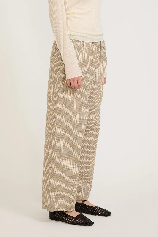 Ease Trouser Desert Check