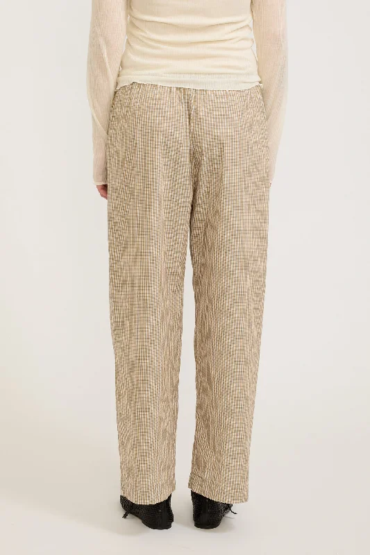 Ease Trouser Desert Check