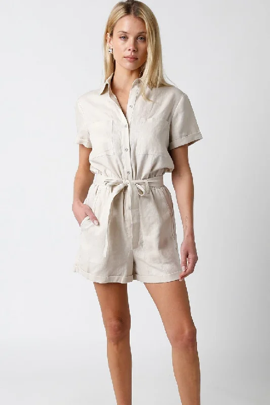 Jules Linen Romper