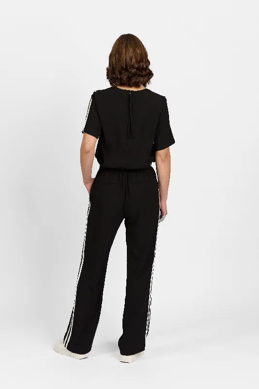 Knewe Universal Jumpsuit - Black/Off White