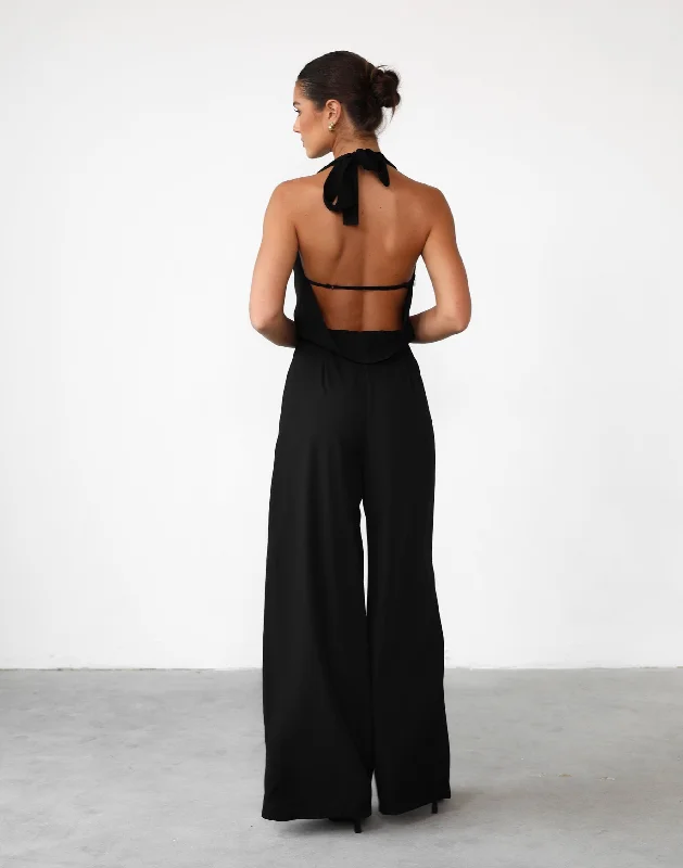 Kyeesha Jumpsuit (Black)