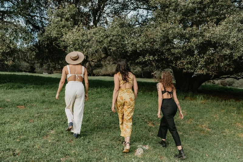 Liberty Jumpsuit in Mustard Marigold