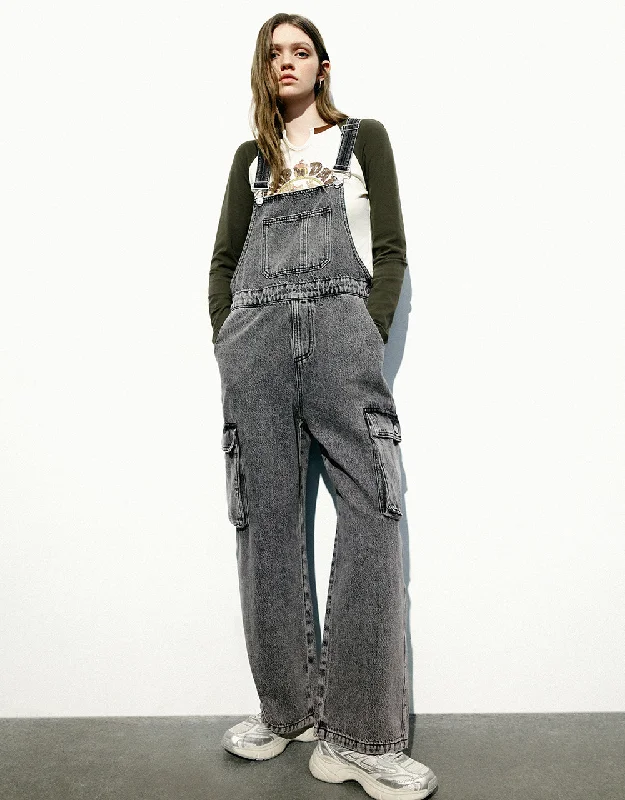 Long Denim Overall