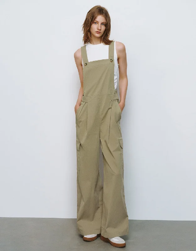 Sleeveless Loose Jumpsuit