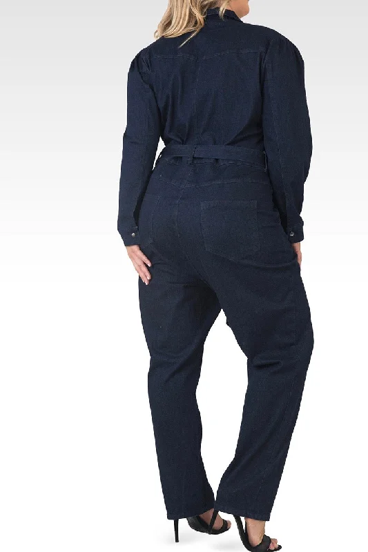 Standards & Practices - Janeen Denim Jumpsuit