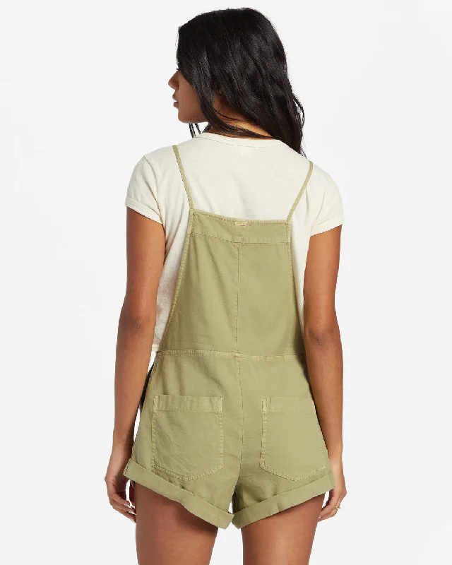 Wild Pursuit Romper - Avocado