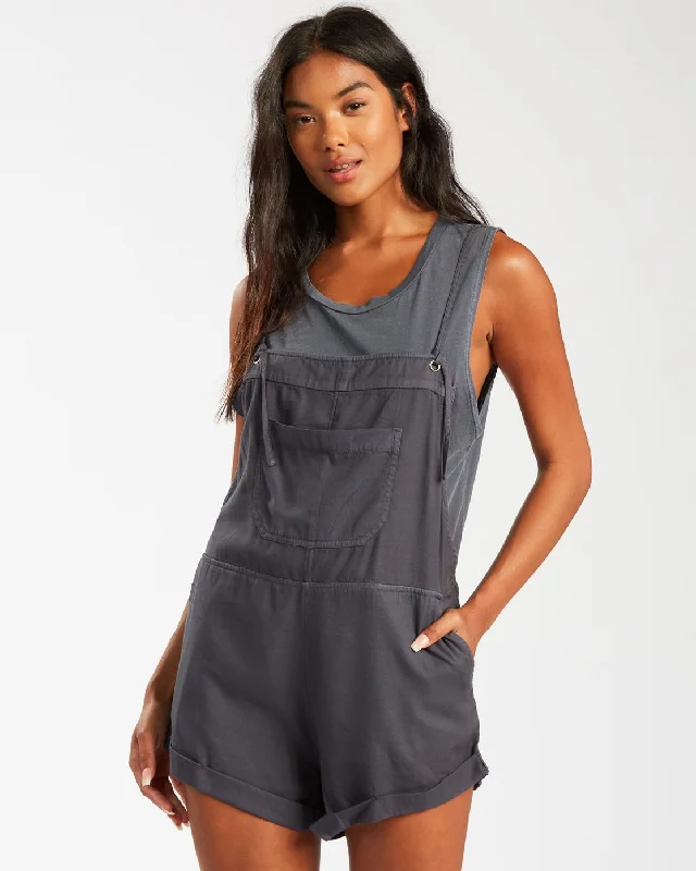 Wild Pursuit Romper - Ink